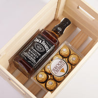 Christmas Basket - Whiskey & Chocolate (HG47)