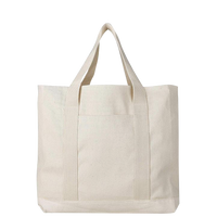 Two-tone Canvas Tote (TB18)