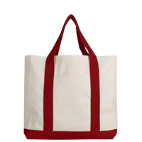 Two-tone Canvas Tote (TB18)